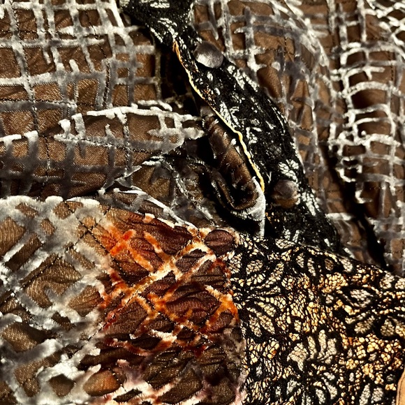 Harubella Velvet Shirt multicolored Brown - Picture 5 of 6